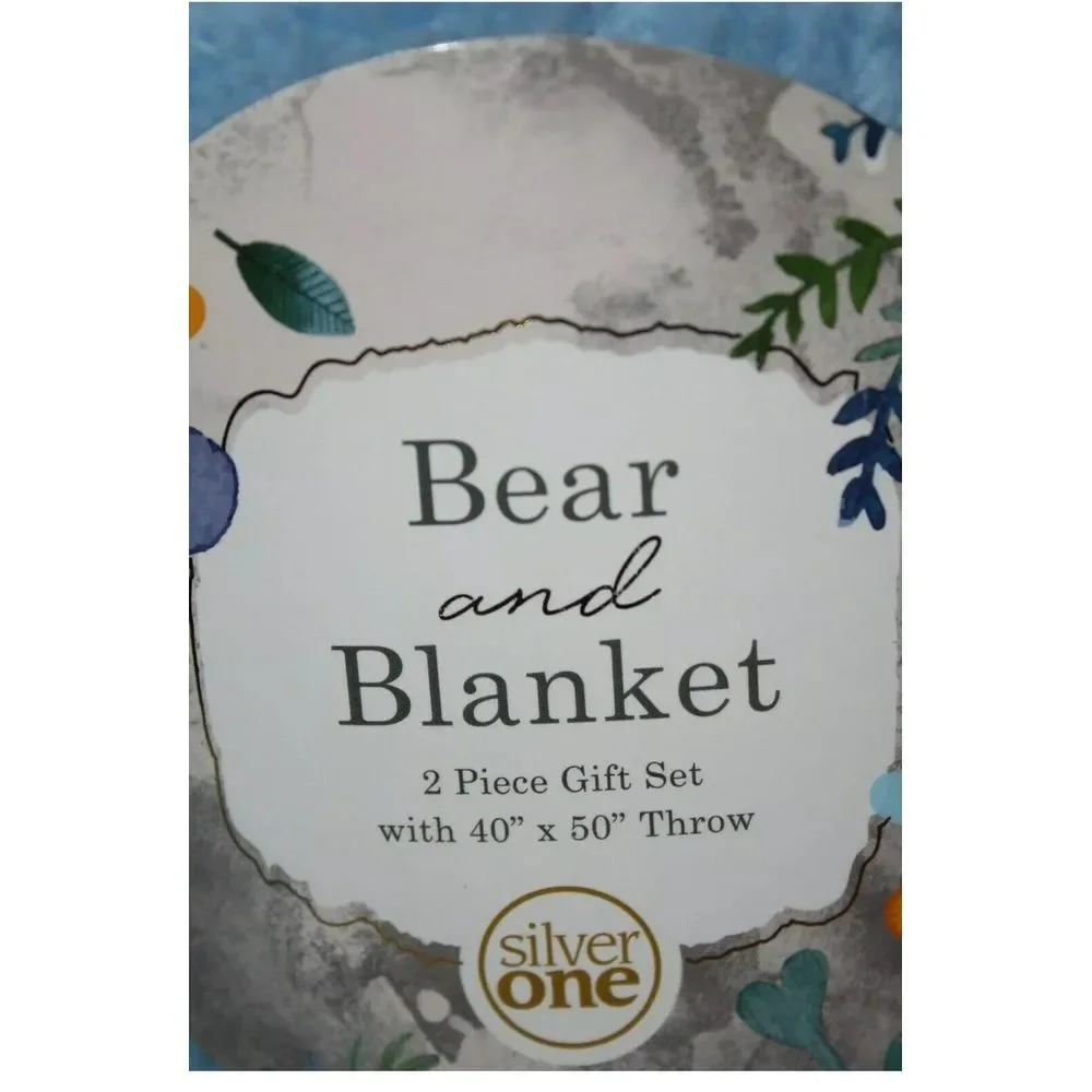 ANIMAL AND BLANKET‎ COLLECTION-2-PIECE-GIFT-SET-WITH-40x-50-THROW-BLANKET